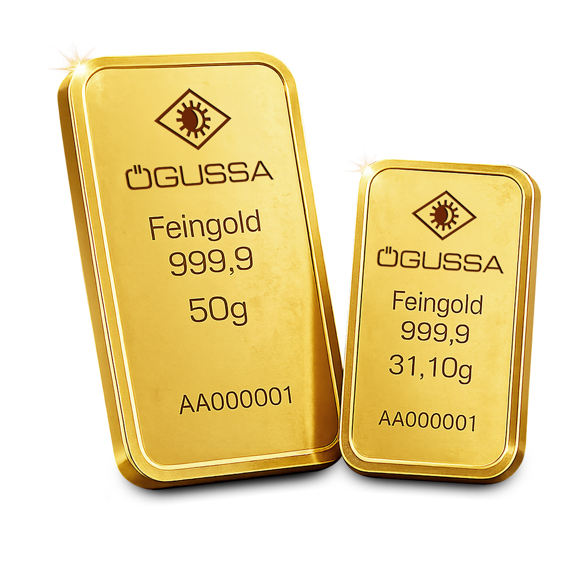 Muster: Goldplättchen